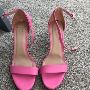 Pink heels